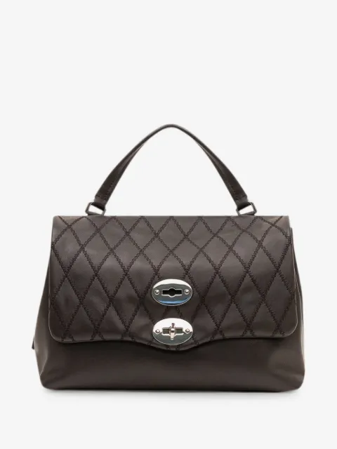 Zanellato Postina Trame S diamond-quilted tote bag