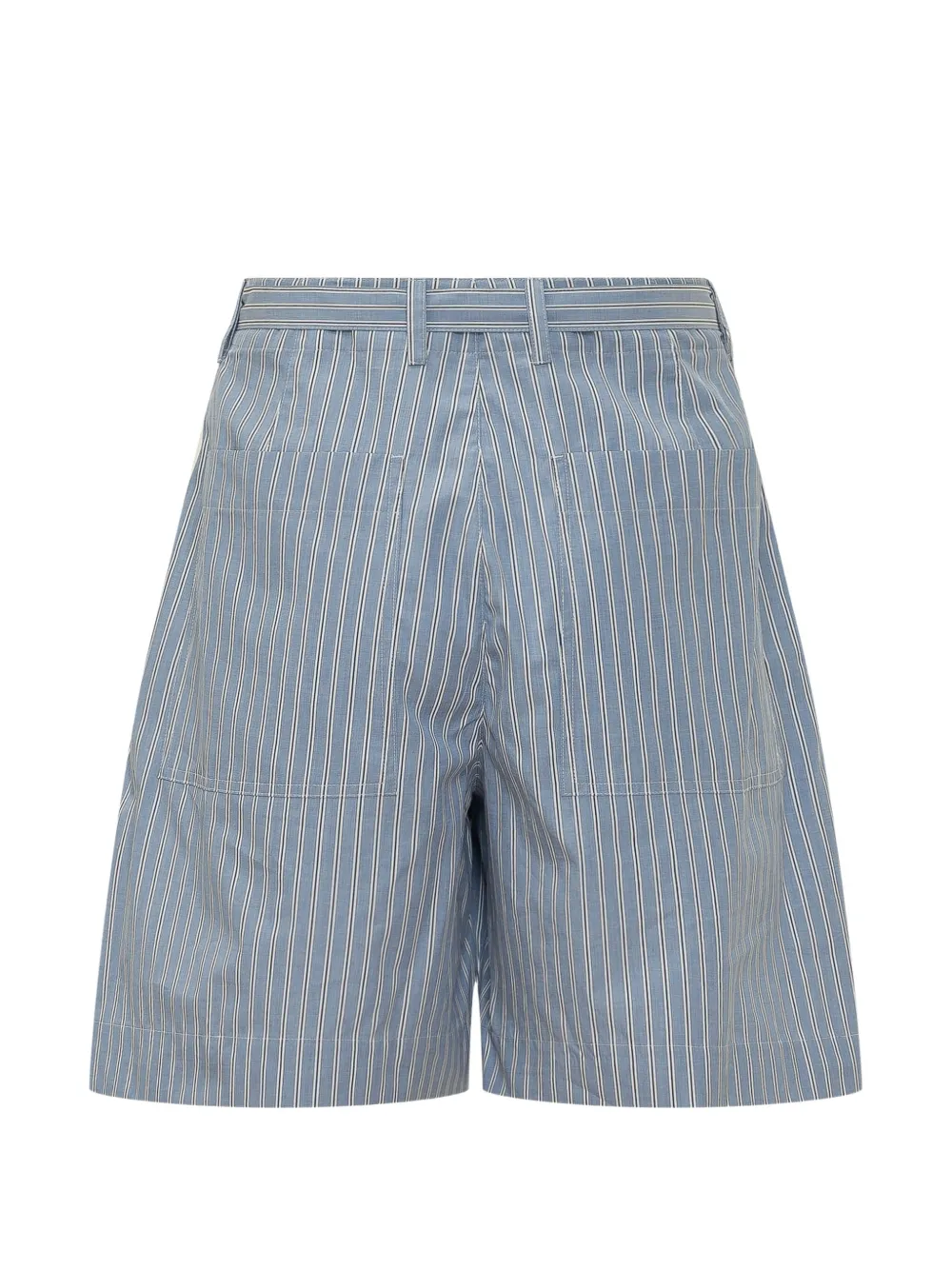  Givenchy Kimono Striped Shorts - Azul 
