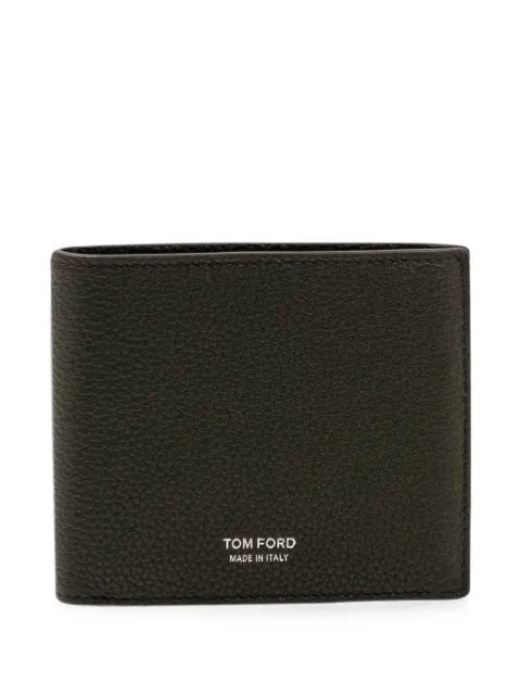TOM FORD grainy leather bifold wallet