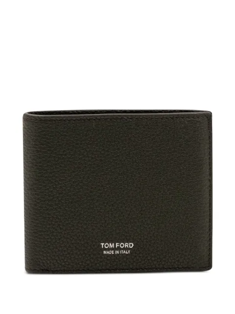 TOM FORD grainy leather bifold wallet