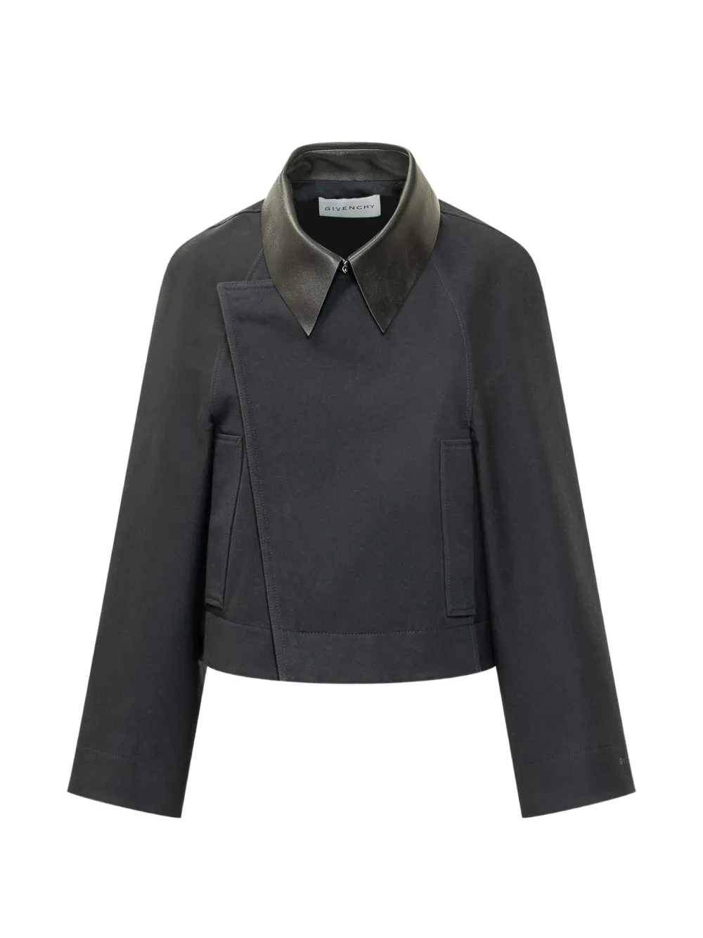 Givenchy A-line cocoon jacket - Grau