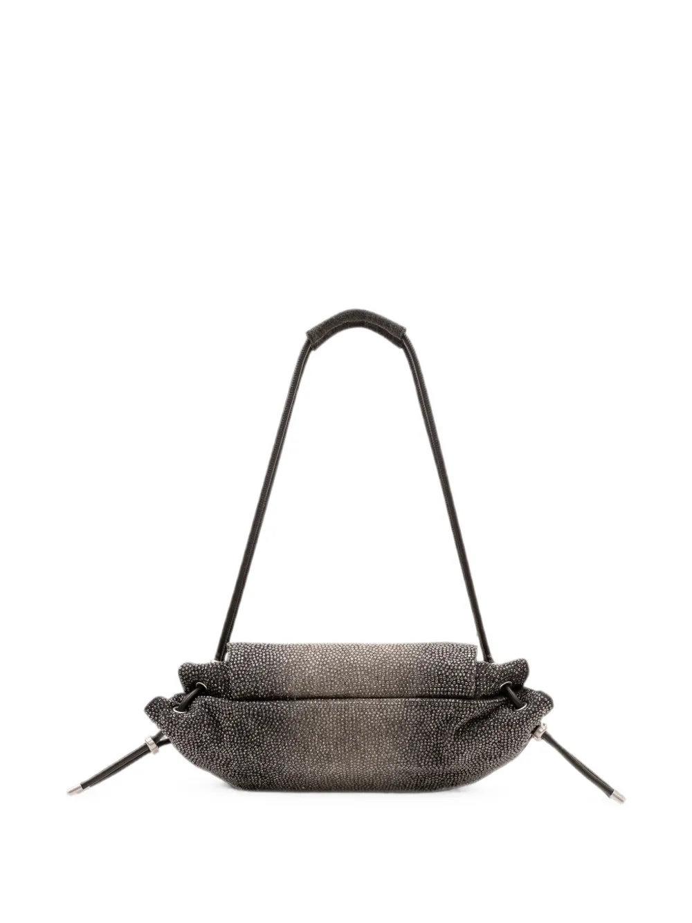 Diesel Scrunch-D schoudertas Grijs