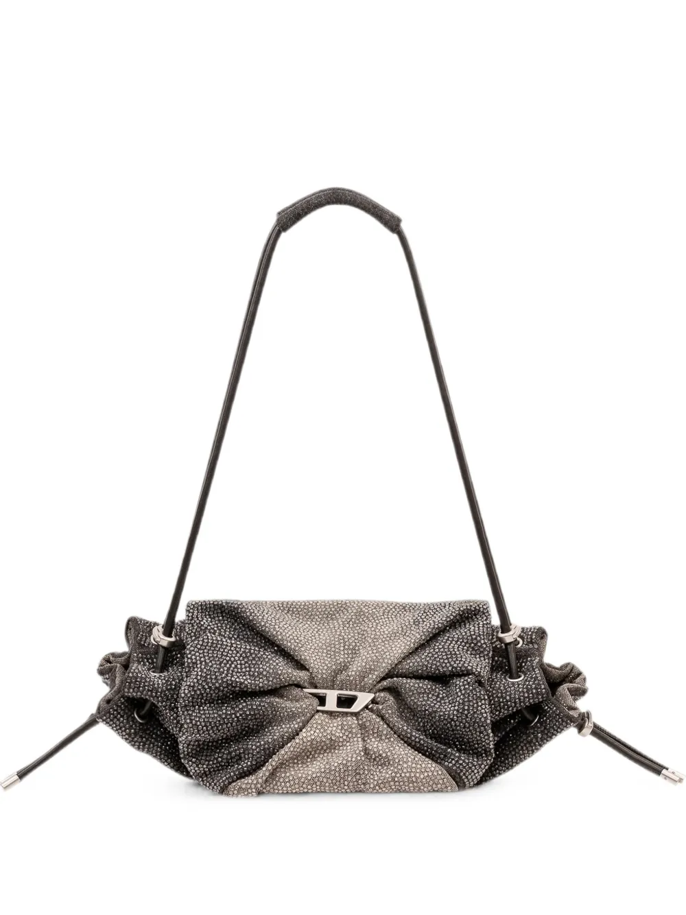 Diesel Scrunch-D shoulder bag - Grau