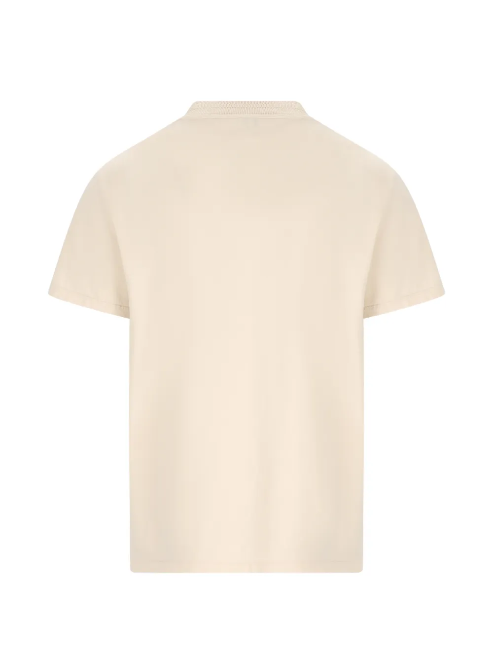 LOEWE Anagram T-shirt met borduurwerk Beige