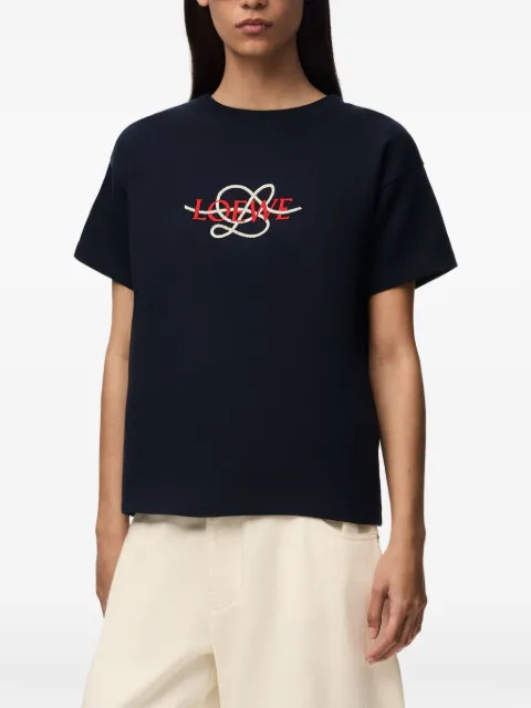 LOEWE regular fit T-shirt in cotton blend