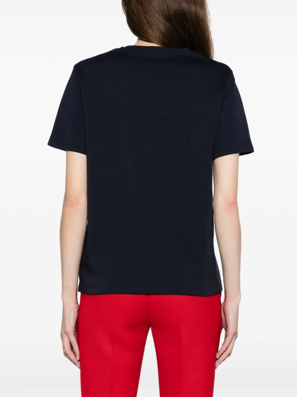 LOEWE T-shirt met geborduurd logo Blauw