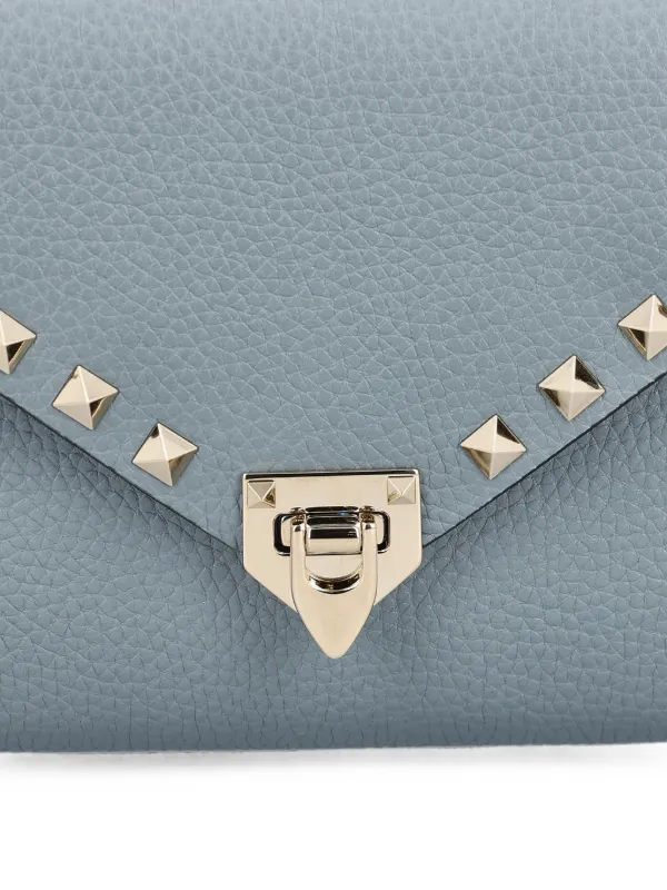 VALENTINOスタッズミニバッグ Valentino Garavani ロックスタッズ ミニバッグ | ブルー | FARFETCH JP