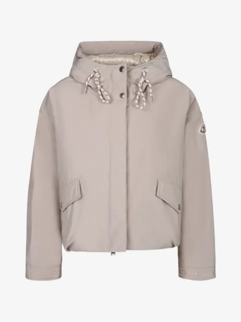 Moncler Eucalyptus hooded flap-pocket jacket