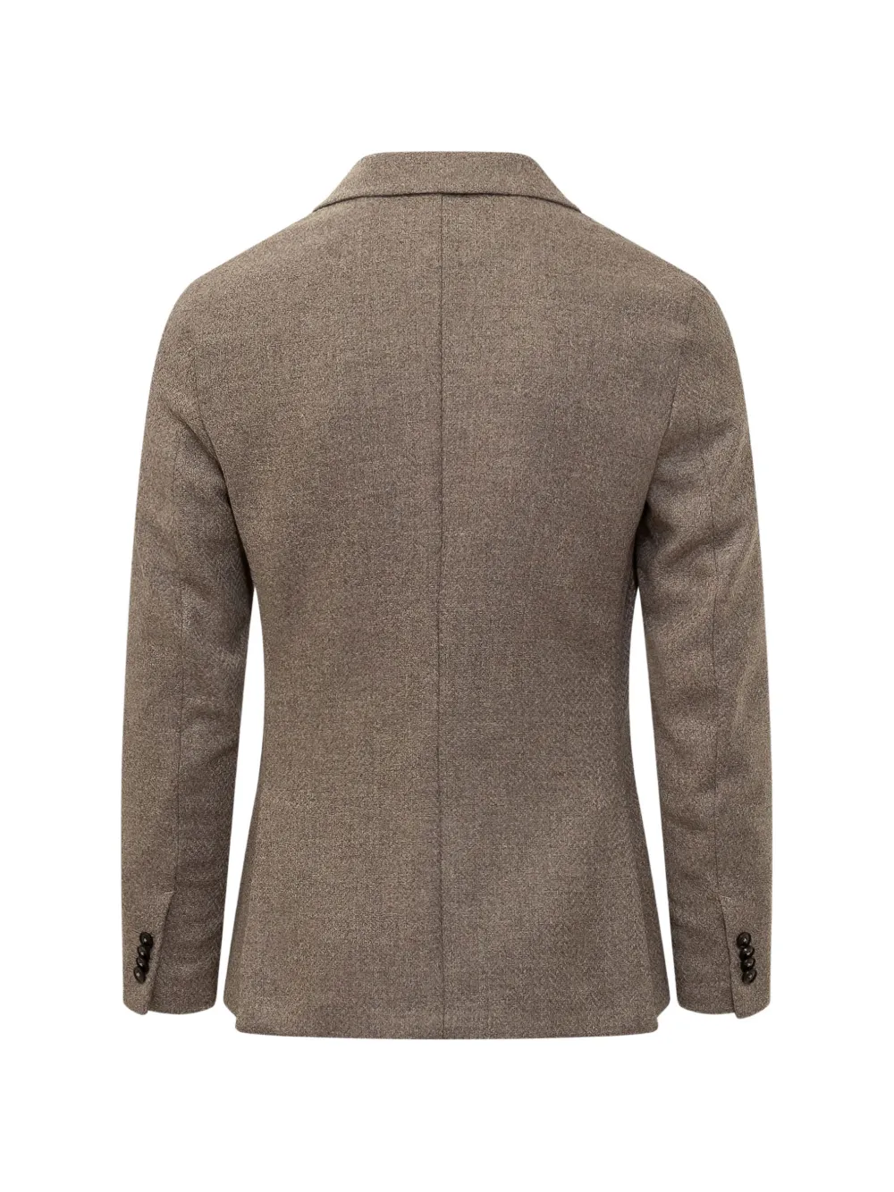 Zegna single-breasted notched-lapels jacket Bruin