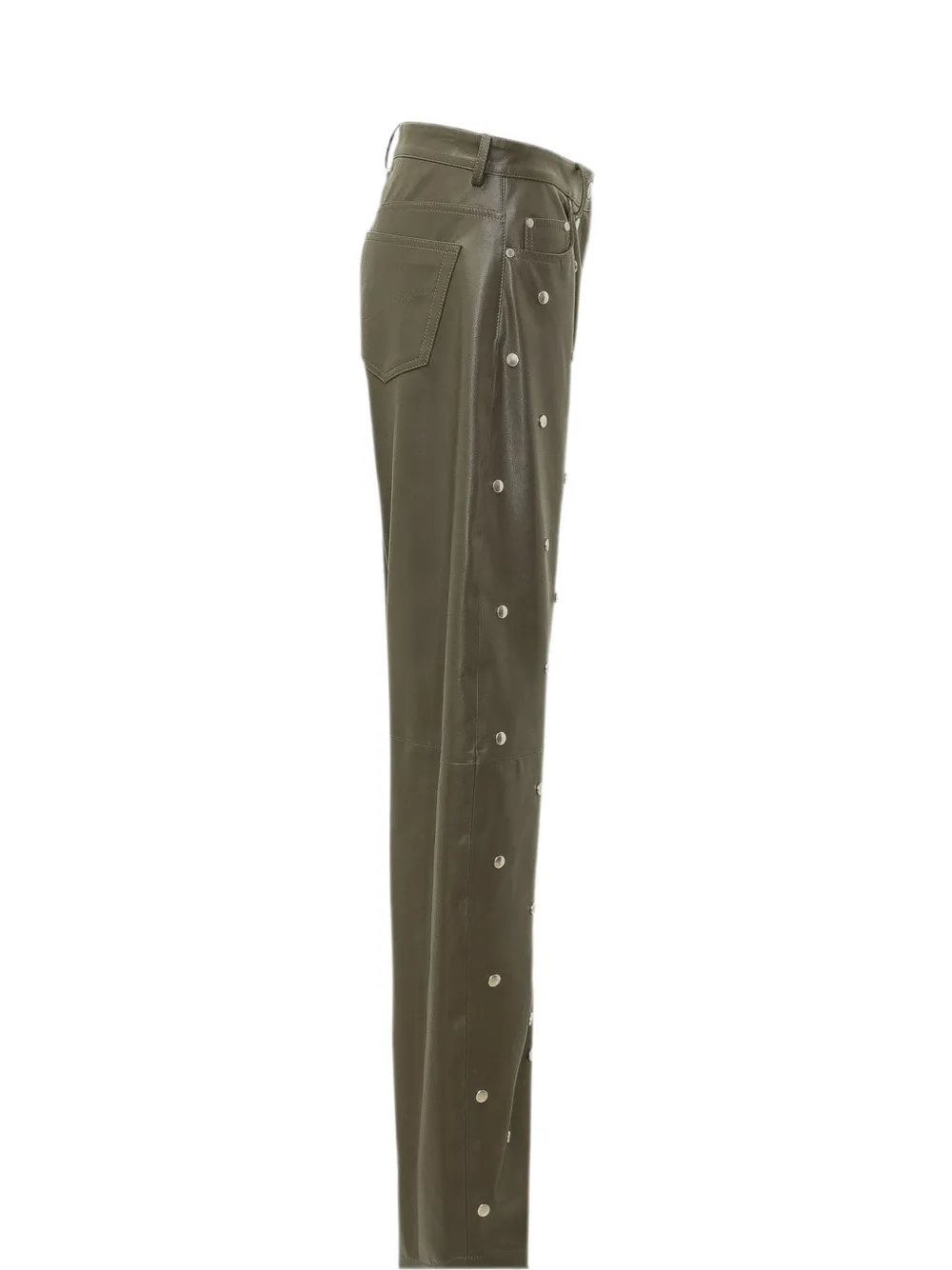Stella McCartney Broek verfraaid met studs Groen