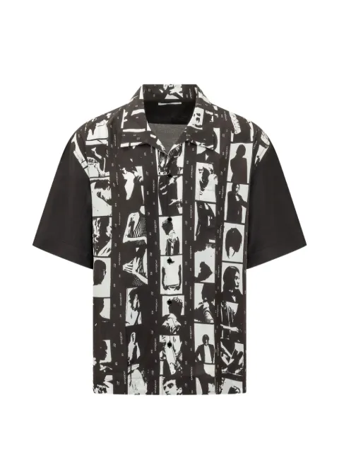 Givenchy graphic-print short-sleeve shirt