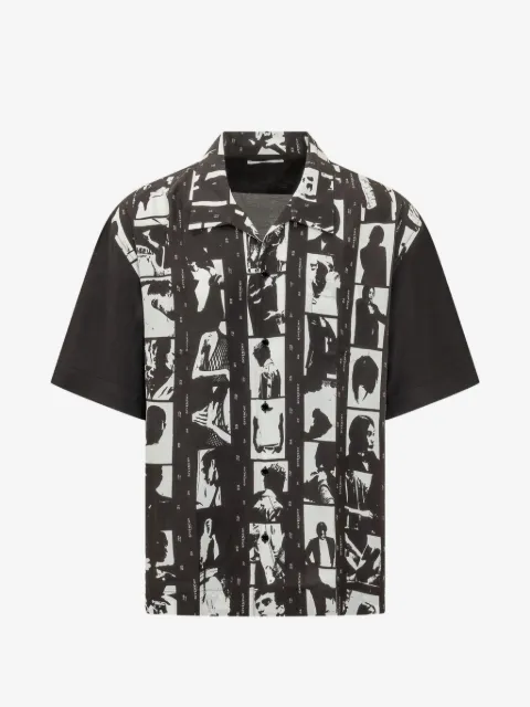 Givenchy chemise imprimée à manches courtes