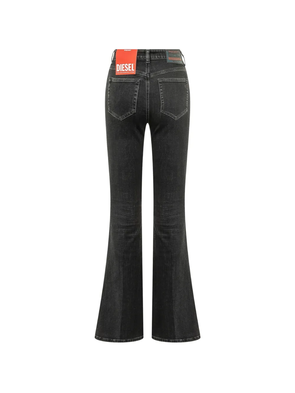  Diesel 1973 D-partt High-waisted Bootcut Jeans - Negro 