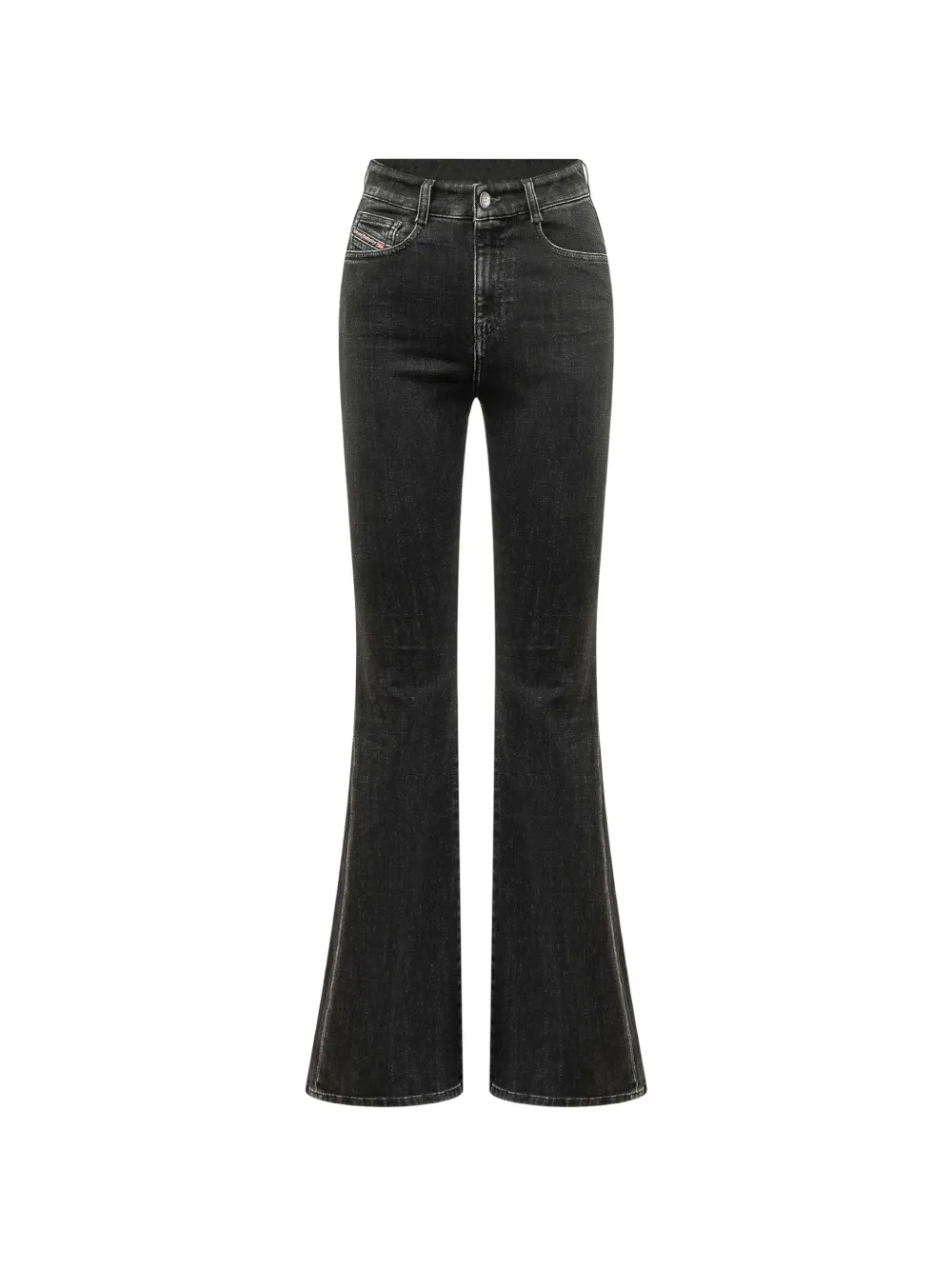 Diesel 1973 D-Partt high-waisted Bootcut jeans - Nero