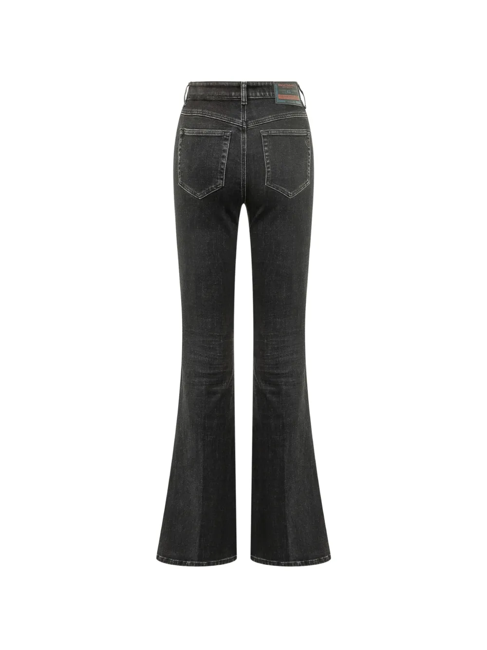 Diesel 1973 D-Partt high waist bootcut jeans Zwart