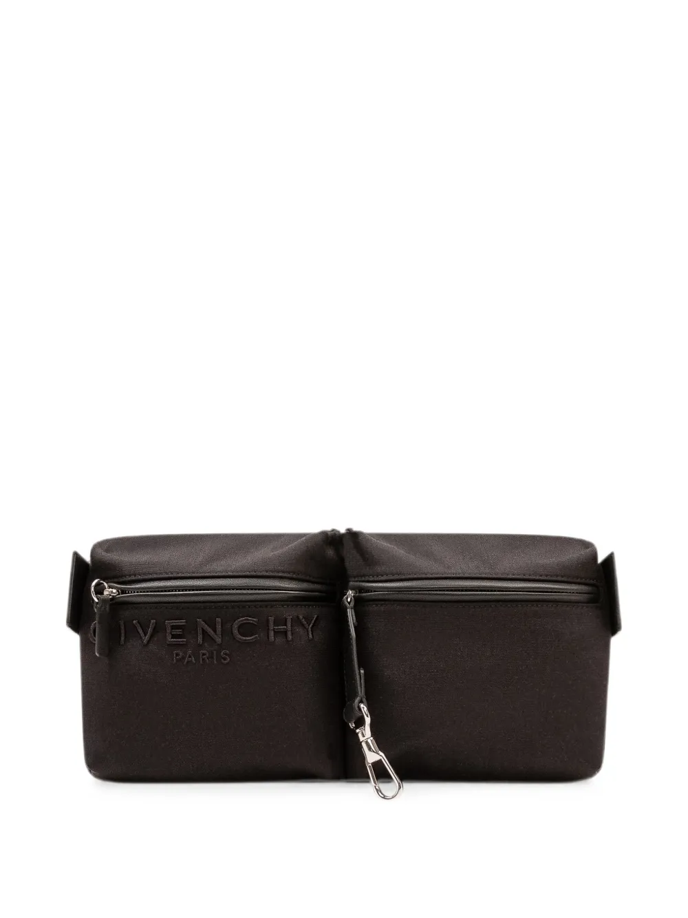 Givenchy medium Cargo logo-embroidered canvas belt bag - Nero