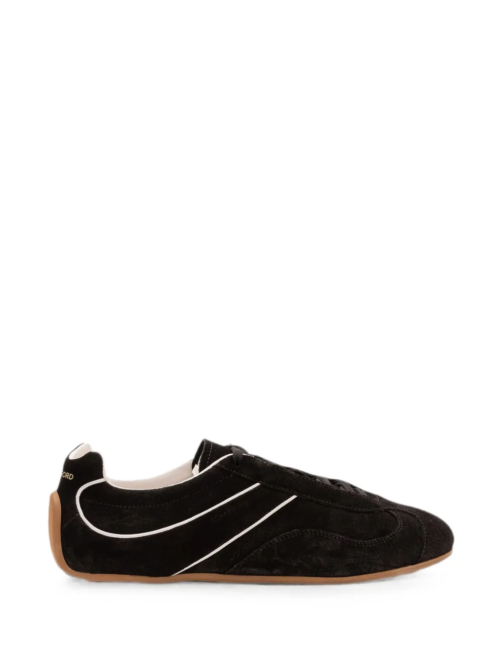 TOM FORD Aston lace-up sneakers Zwart