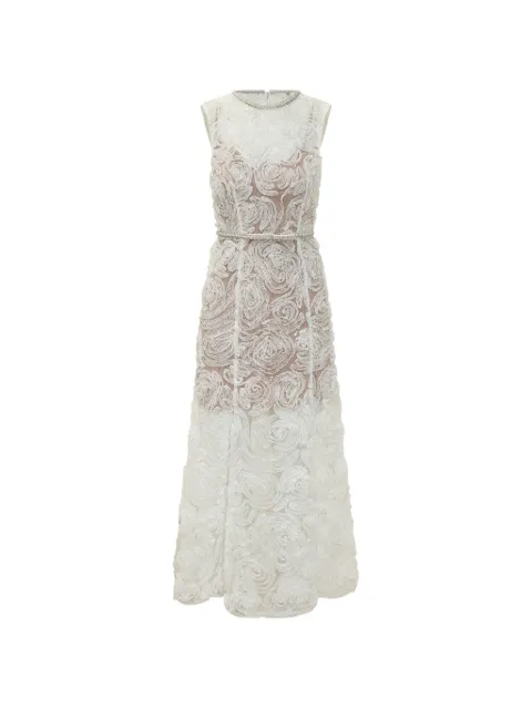 Self-Portrait lace midi dress