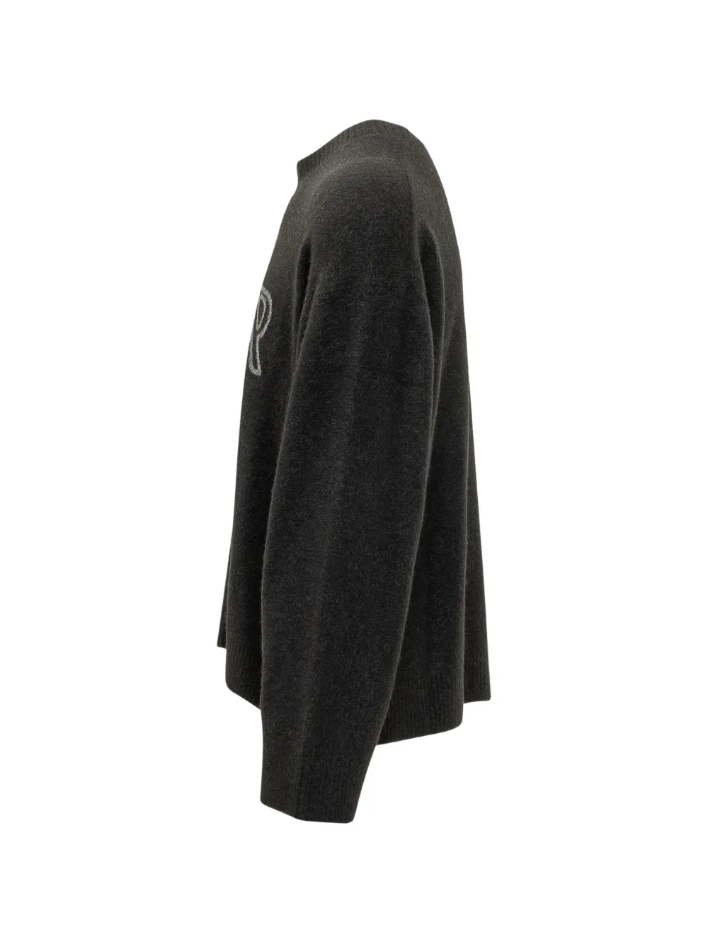  Represent Logo-embroidered Sweater - Gris 