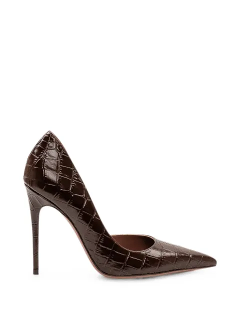 Paris Texas croc-effect d'Orsay pumps