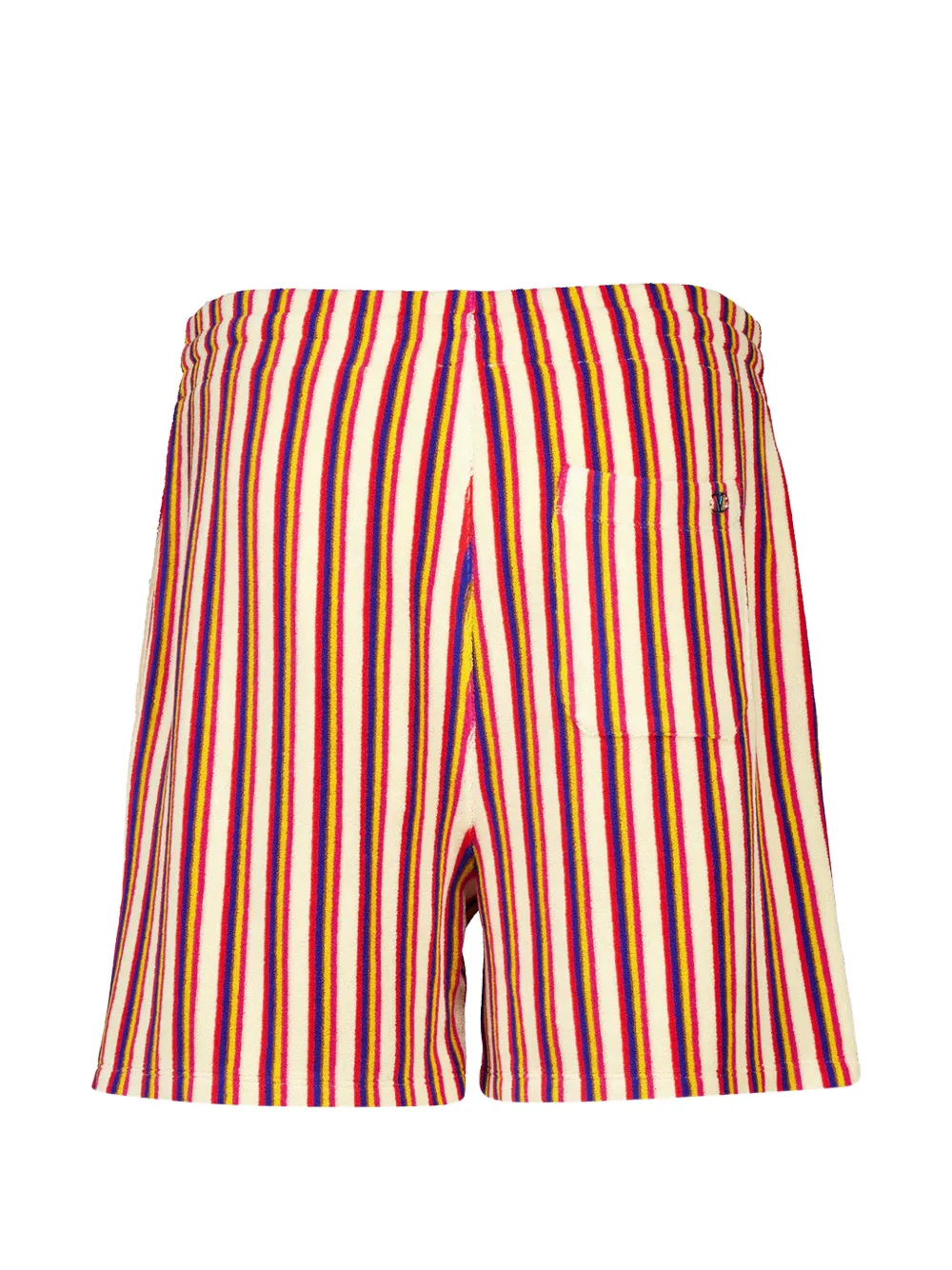Valentino Garavani VLogo gestreepte shorts Oranje