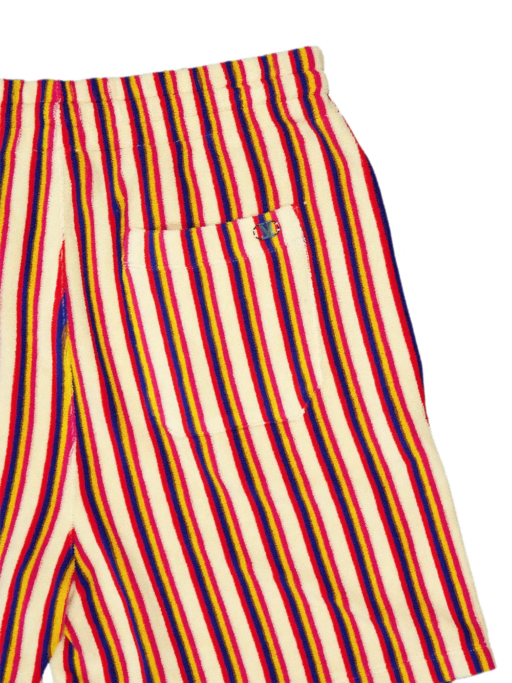Valentino Garavani VLogo gestreepte shorts Oranje