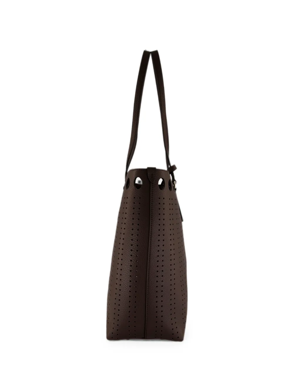 Valentino Garavani VLogo Signature shopper met geperforeerde details Bruin
