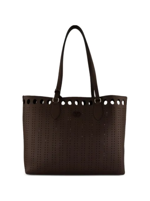 Valentino Garavani VLogo Signature perforated tote bag