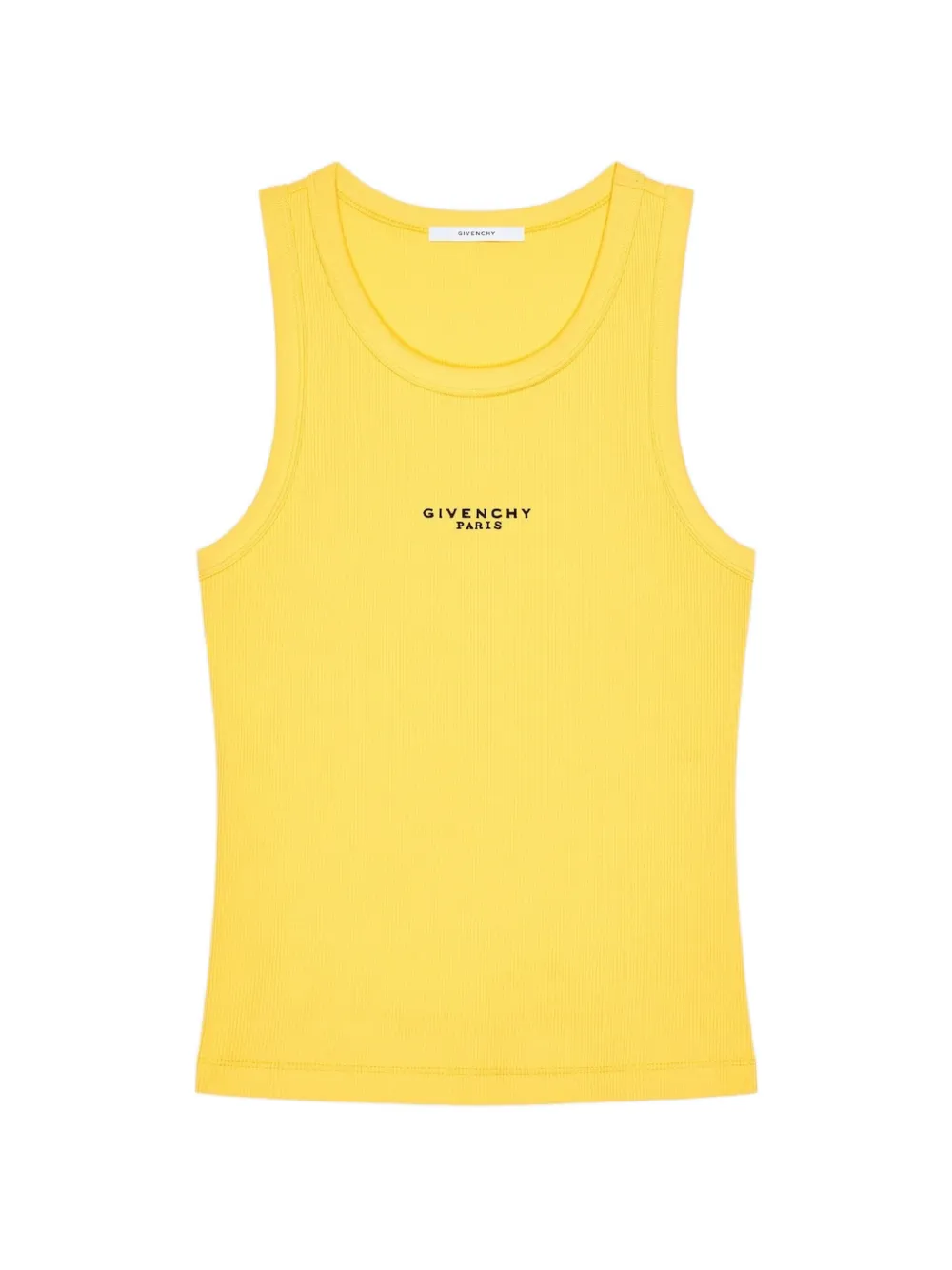 Givenchy Katoenen slim-fit tanktop met Paris-print Geel