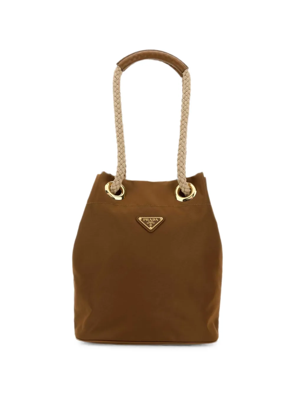 Prada Mariner bucket bag - Marrone