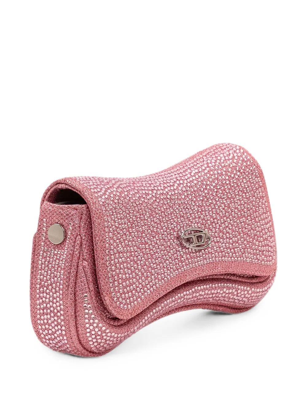 Diesel Kleine Play schoudertas met stras Roze