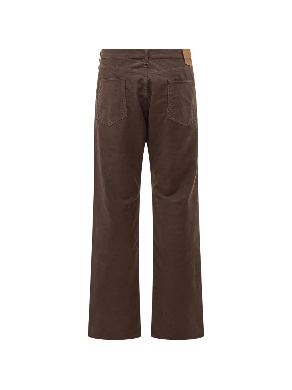 TOM FORD Moleskin straight broek Bruin