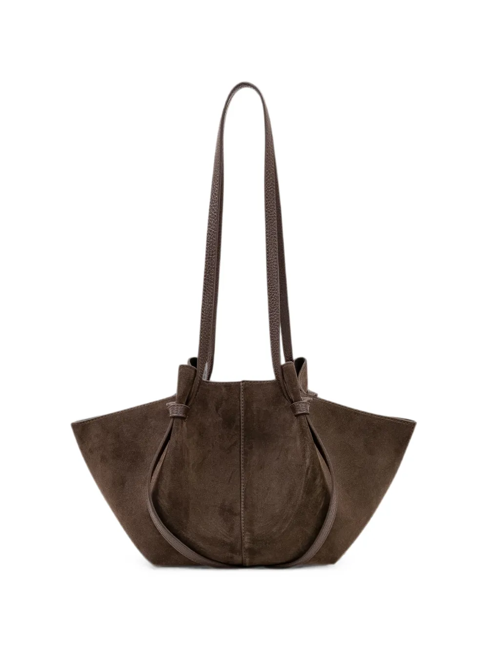 Yuzefi Mochi knotted shoulder bag - Braun