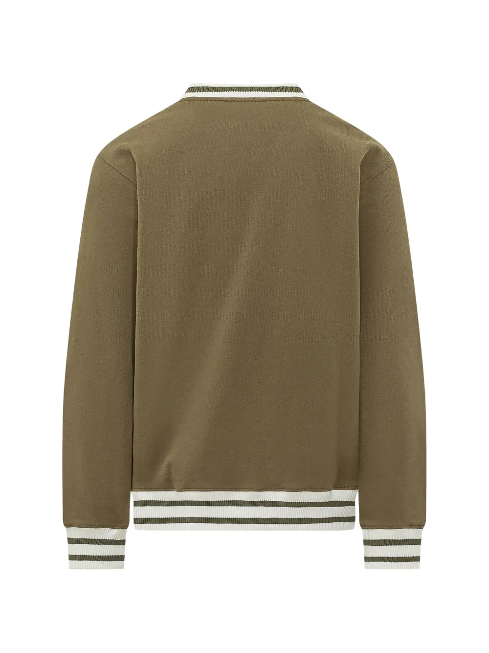 Drôle De Monsieur Sweater met logoprint Bruin