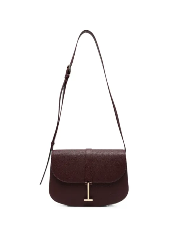 Tom Ford Grain Leather Kara Small Crossbody Bag in Red
