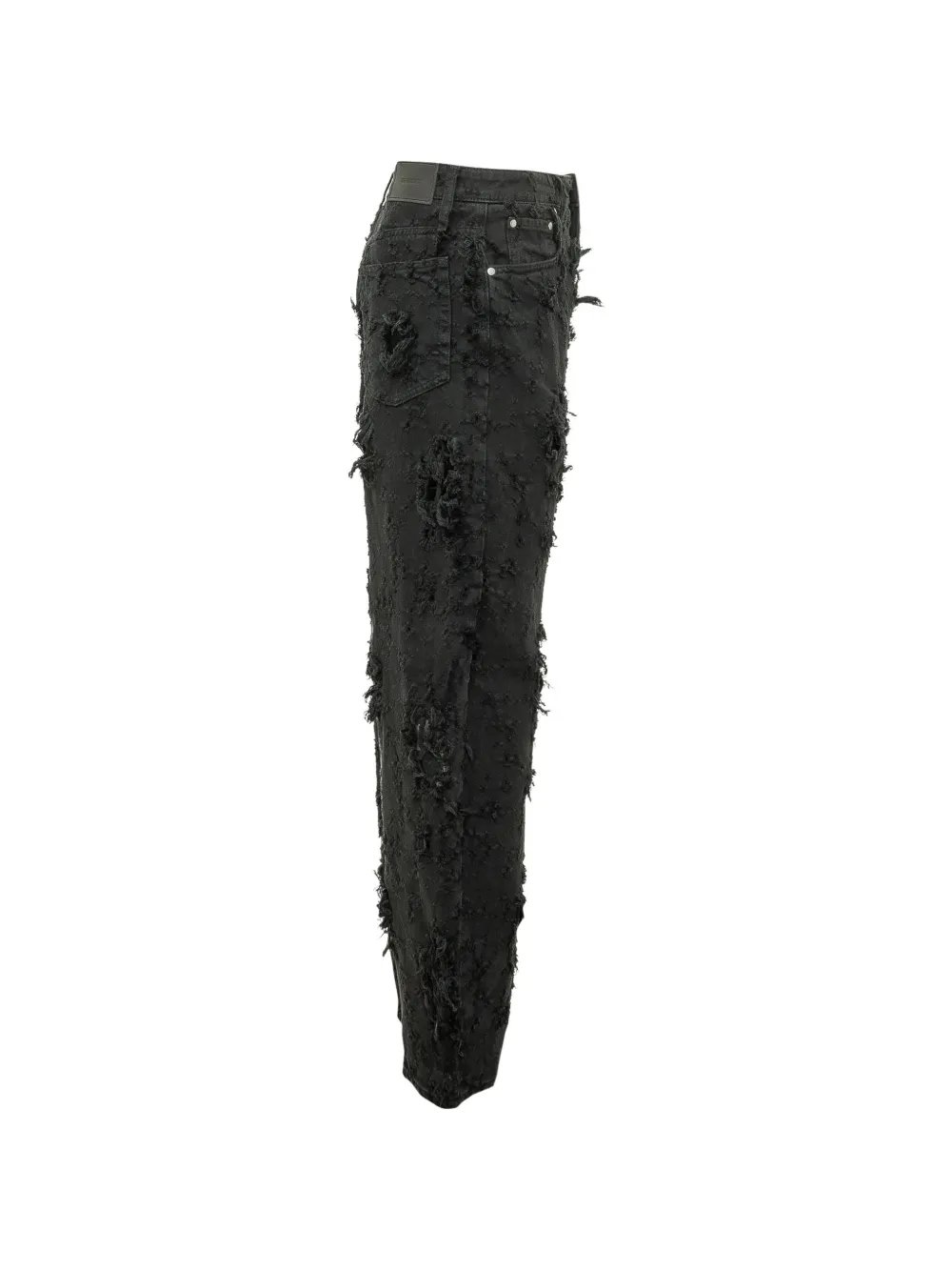 Represent Anarchy distressed-finish jeans Zwart