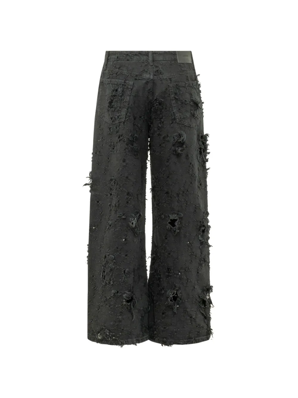 Represent Anarchy distressed-finish jeans Zwart