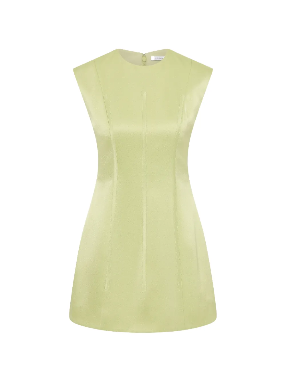 Rachel Gilbert Hallie panelled mini dress - Verde