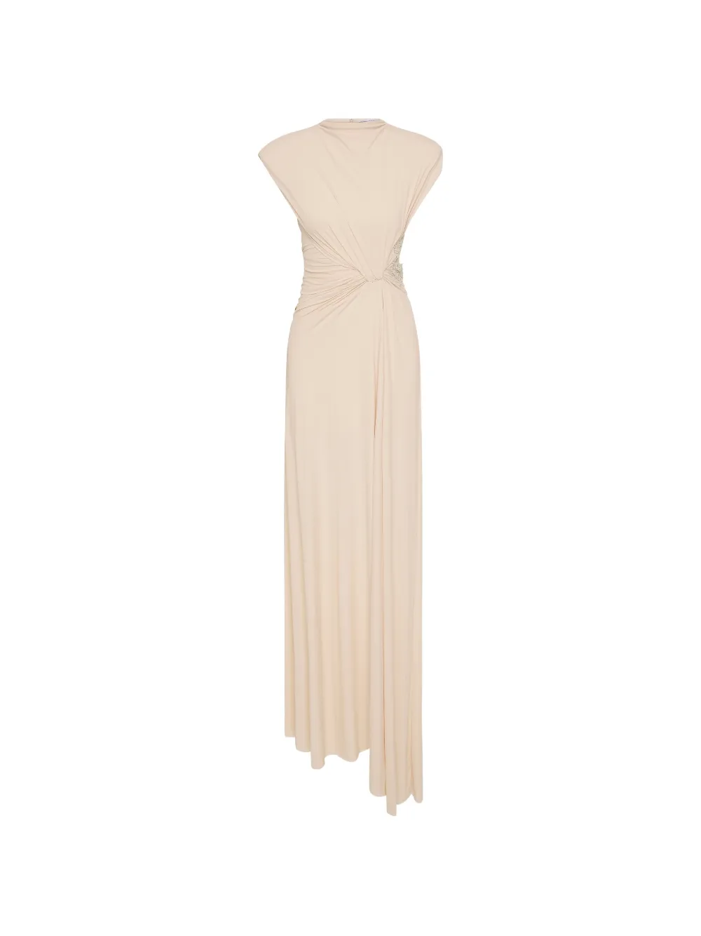 Rachel Gilbert Rico crystal-embellished gathered gown