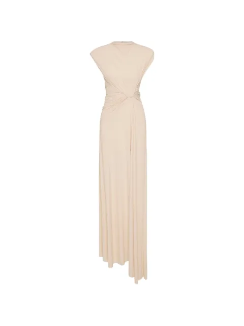 Rachel Gilbert Rico crystal-embellished gathered gown