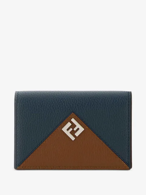 FENDI Lui FF logo leather card holder