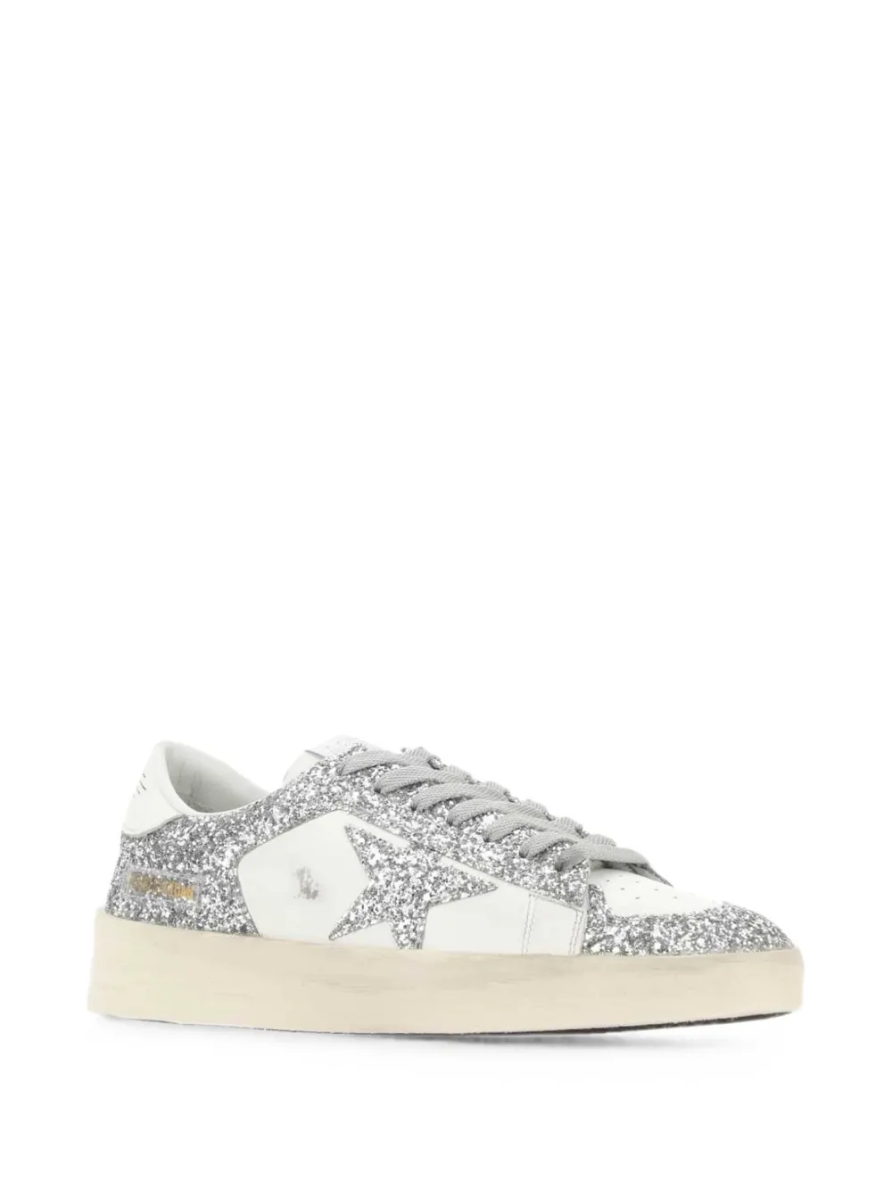 Golden Goose Stardan glitter sneakers Zilver