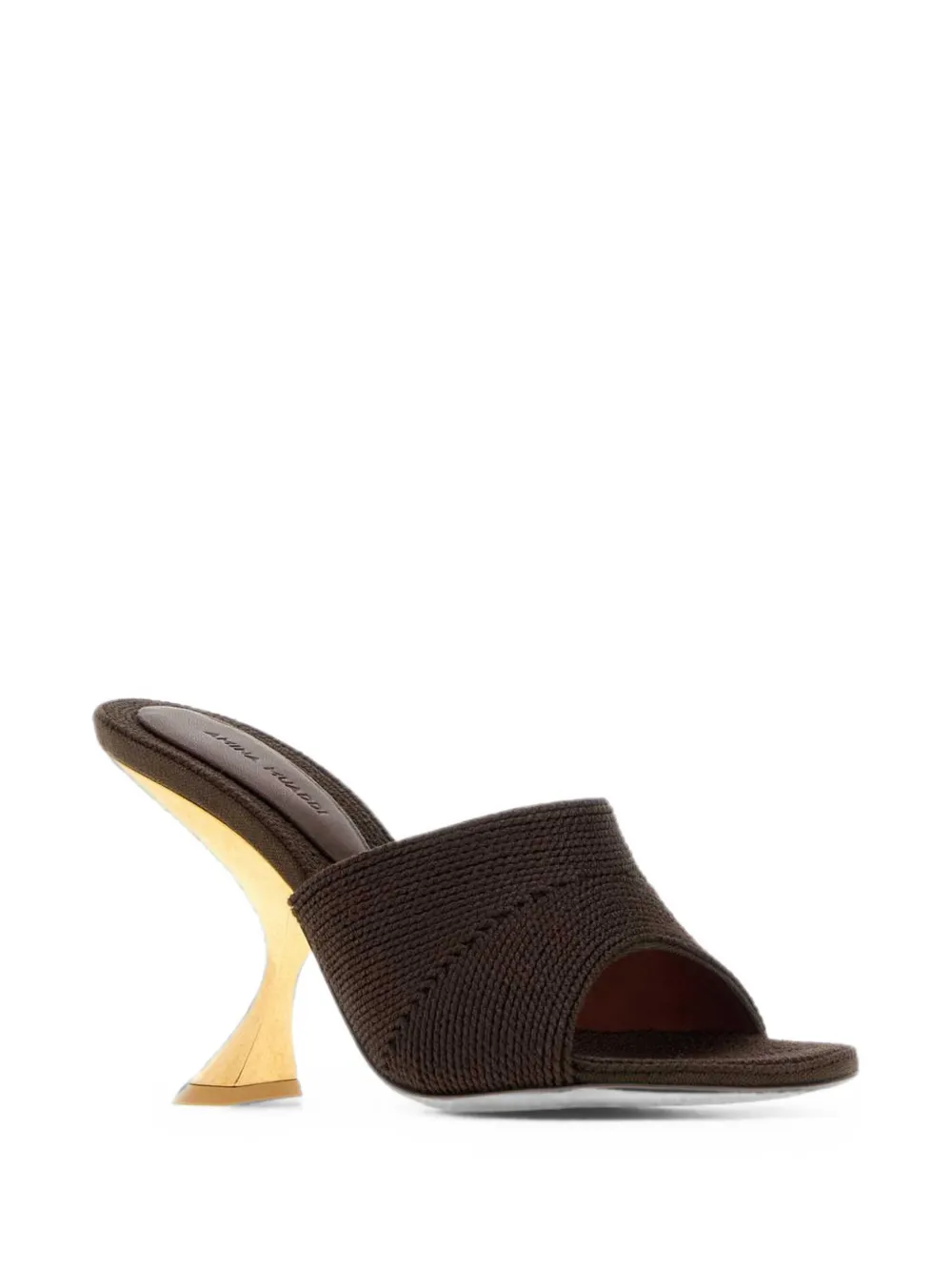 Amina Muaddi Taylor mules Bruin