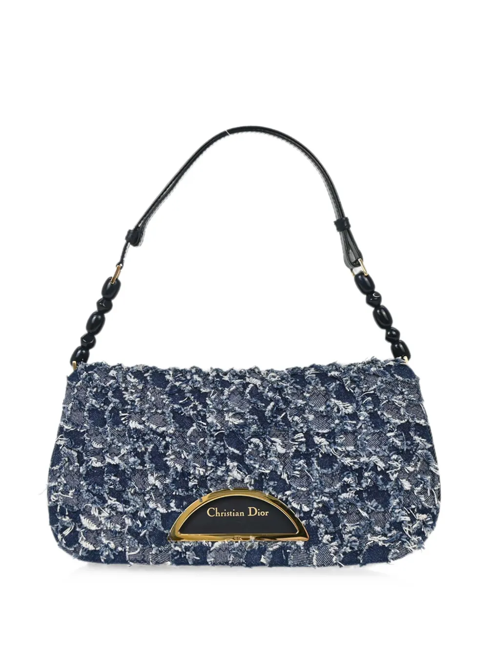 Christian Dior Pre-Owned 2000 Malice denim shoulder bag - Blu