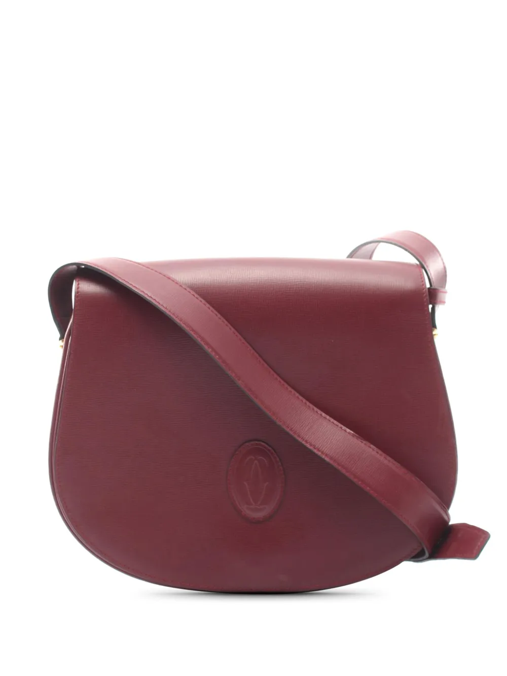 Cartier 2010-2026 Must De Cartier Umhängetasche aus Leder - Rot