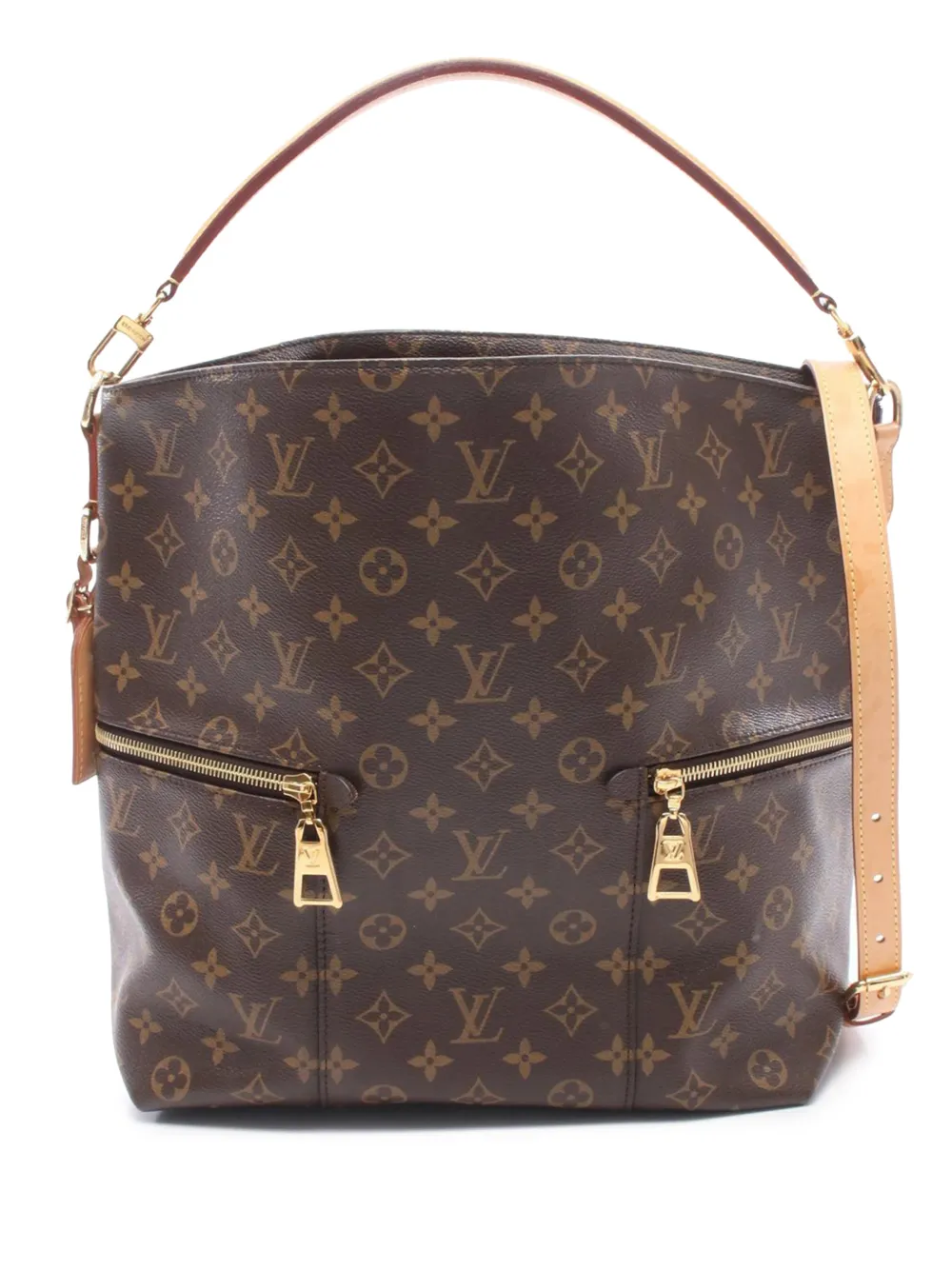 Louis Vuitton Pre-Owned Borsa a tracolla Melie con monogramma 2017 - Marrone