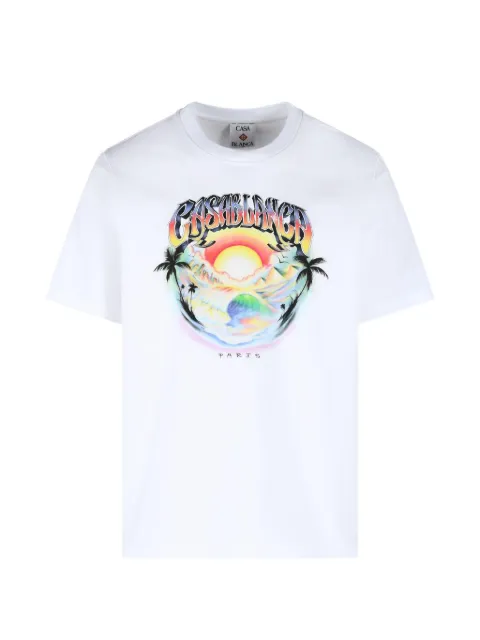 Casablanca graphic-print T-shirt