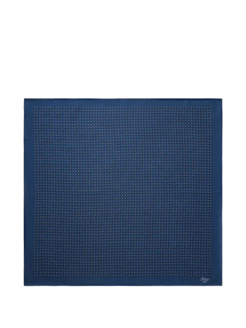 FURSAC polka-dot silk pocket square