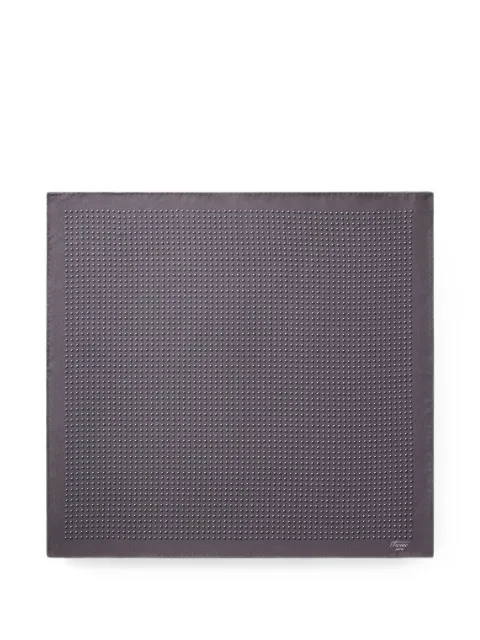 FURSAC dot-print silk pocket square