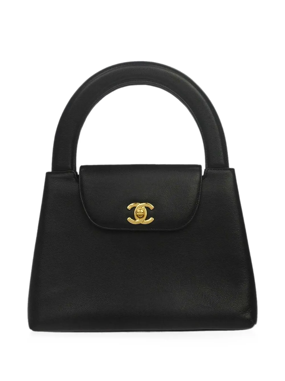 CHANEL Pre-Owned 1998 CC turn-lock handbag - Nero